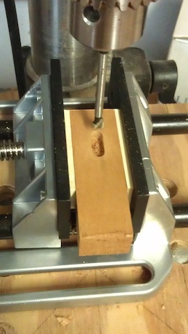 The wee mortise is ready!