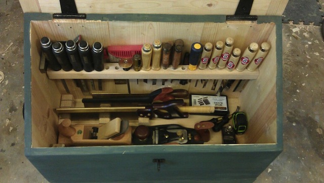 The tools in their new home
