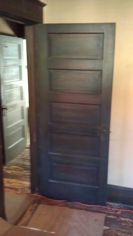 The doors inside the house