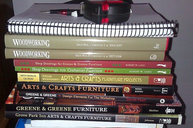 Groaning with woodworking books