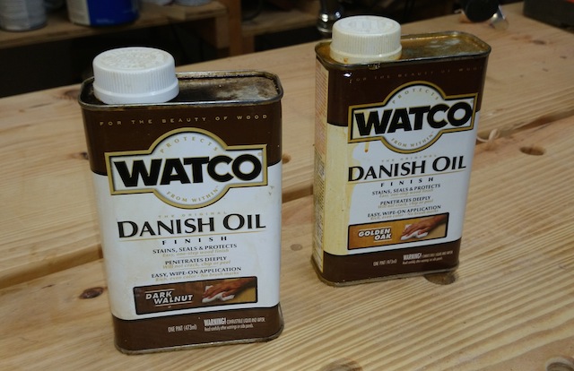 Watco colored Danish oil