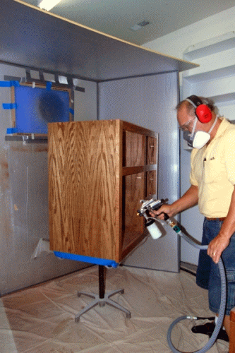 Link of the week: A home made spray booth | Tom's Workbench
