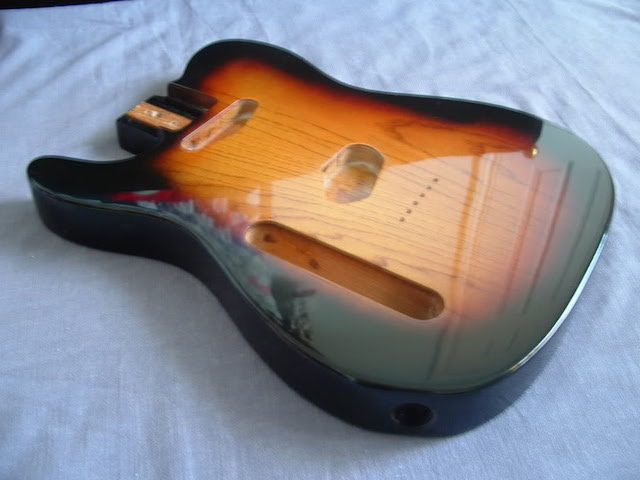 Lacquered guitar